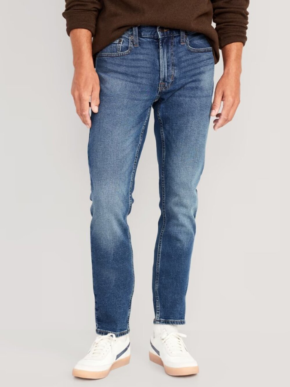 Old Navy Men's Skinny Built In Flex Dark Blue Indigo Jeans 30 x 34